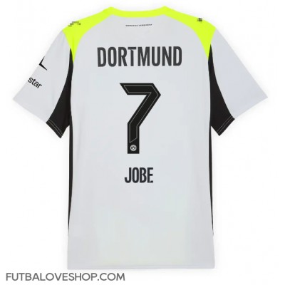 Dres Borussia Dortmund Jobe Bellingham #7 Preč 2025-26 Krátky Rukáv Dres Borussia Dortmund Jobe Bellingham #7 Preč 2025-26 Krátky Rukáv